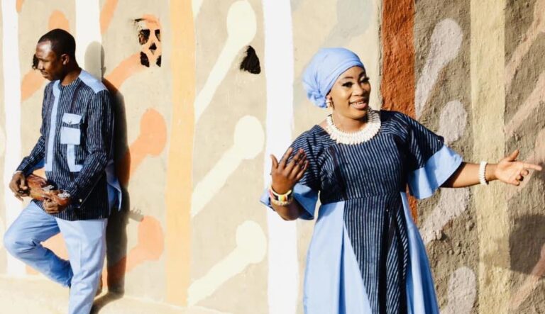 (Photo) : le couple malien Marietou et Django.