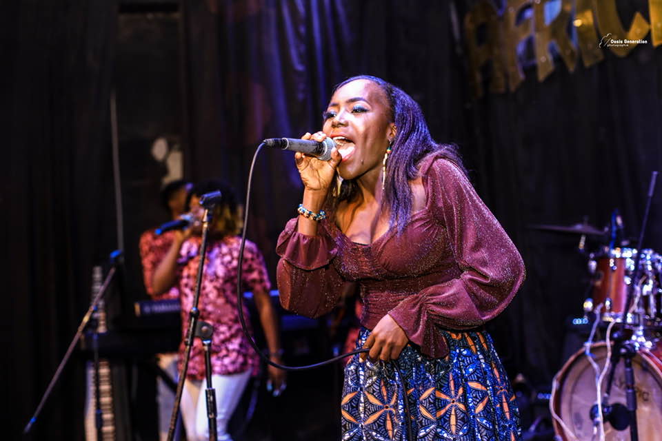 (Photo) : l'artiste Queen Amesuo.