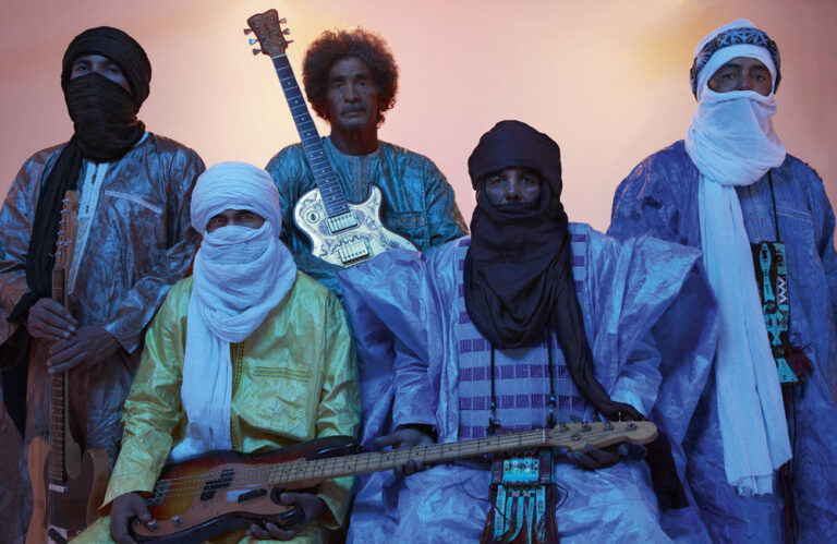 (Photo) : le groupe Tinariwen, invité au Festival L'Boulevard 2023.