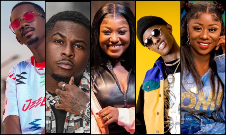 (Photo) : Jeeba, Didi B, Mia Guissé, Samba Peuzzi et OMG.