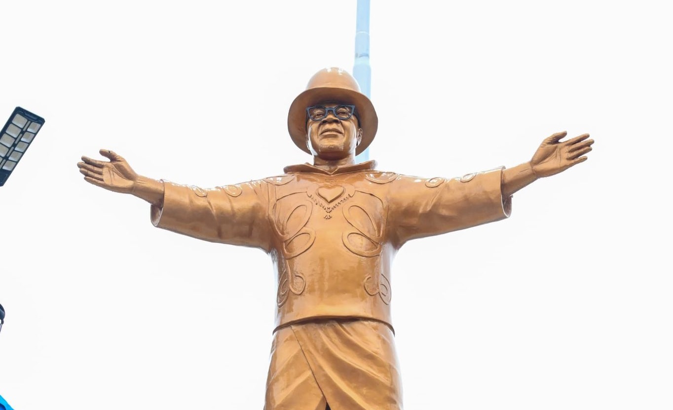 Monument de Papa Wemba.