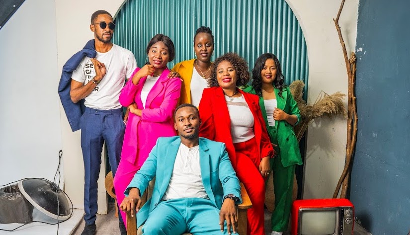 (Photo) : image prise pendant le tournage de l'« Hymne à la francophonie ».