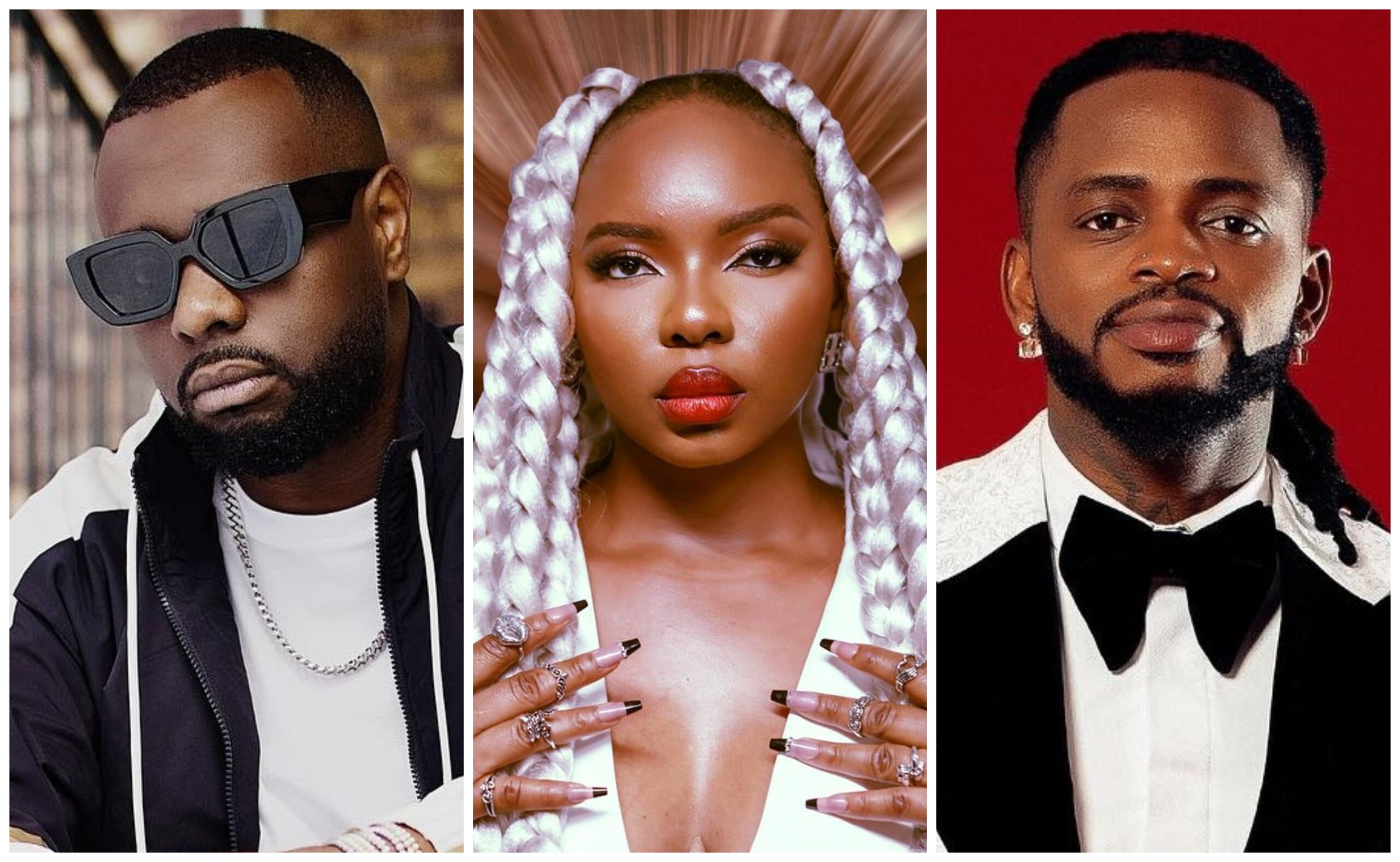 (Photo) : Gims, Yemi Alade, Diamond Platnumz