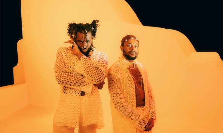 The Cavemen: Benjamin James and Kingsley Okorie.