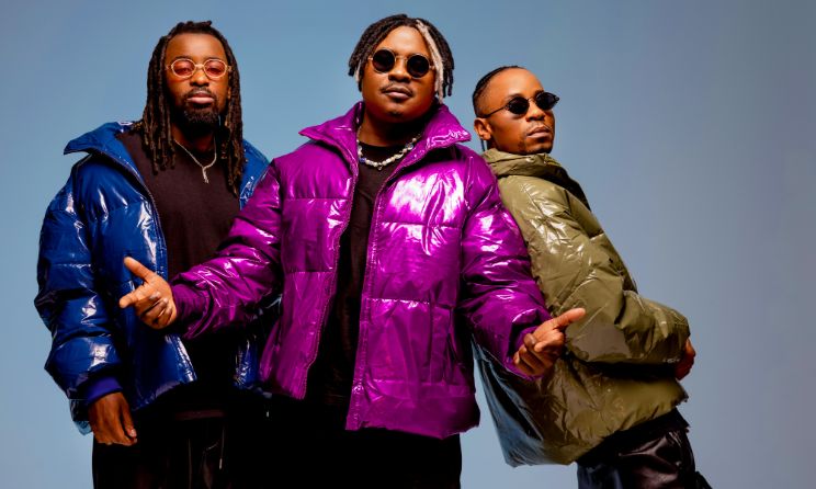 Yaba Buluku Boyz: DJ Tarico, Nelson Tivane and Preck.