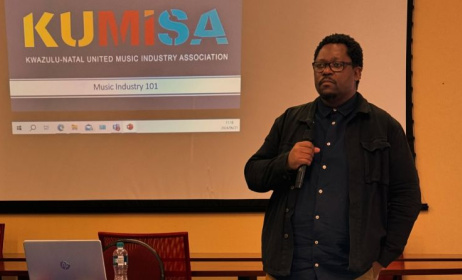 Thando Nyameni, directeur général de KUMISA et président de Music Creators South Africa.