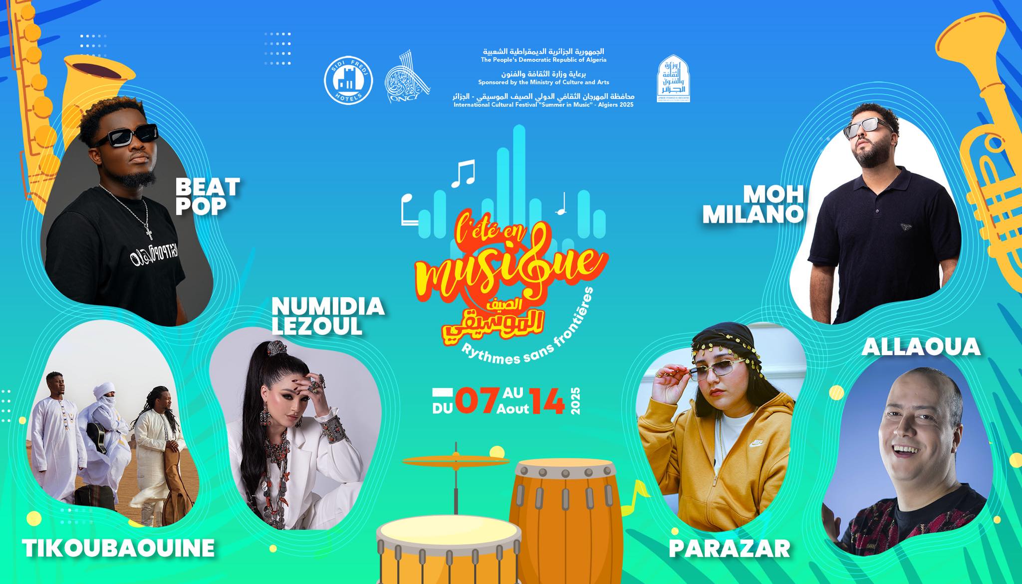 Visuel du festival L'Été en Musique